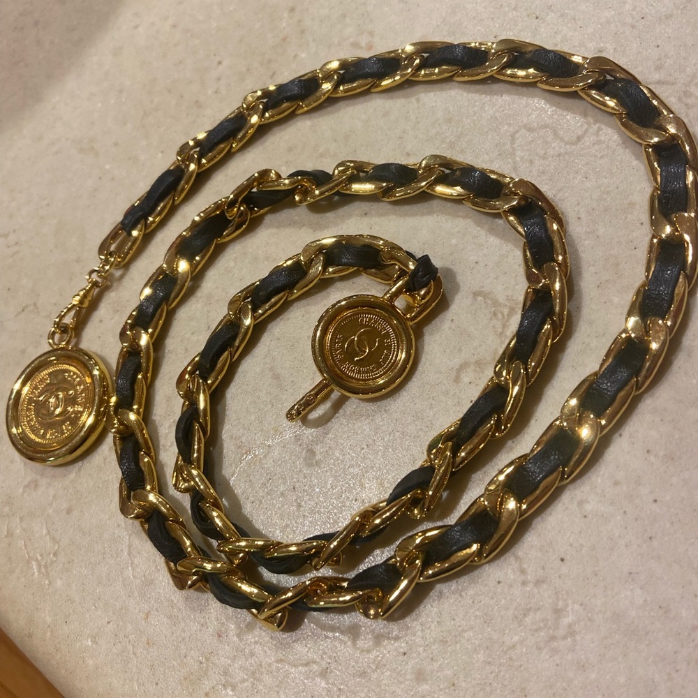 Vintage authentic Chanel belt